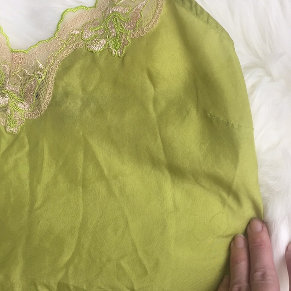 Express Almost Vintage Silk Lace Cami - Picture 7 of 8